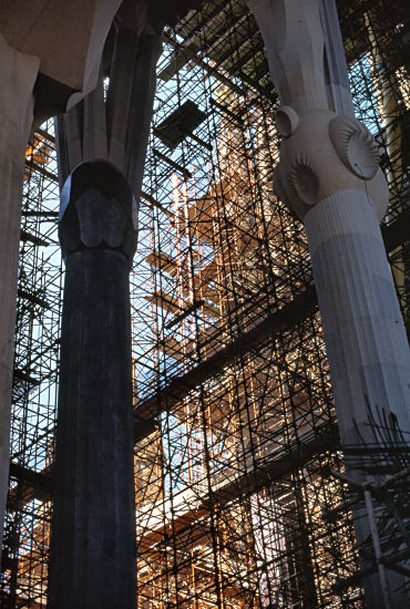 Sagrada Familia from the Inside