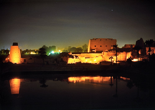 Karnak at night