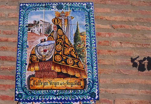 Azulejos in Fuengirola, Andalusia (Southern Spain)