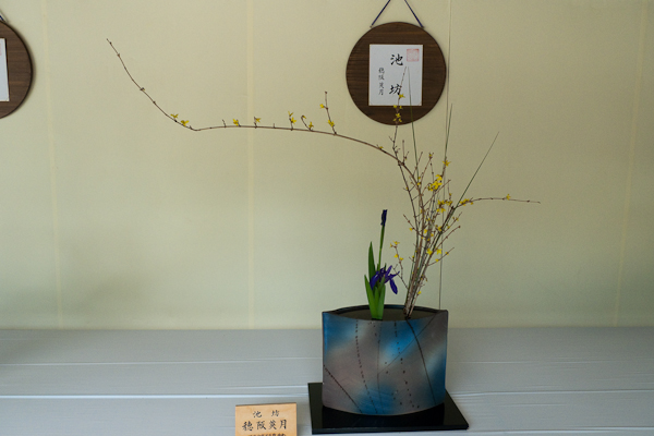 Ikebana at Meiji Jingu