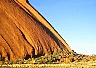 Ayer's rock, - a different aspect. - All Australia photos by Laurenz Bobke.