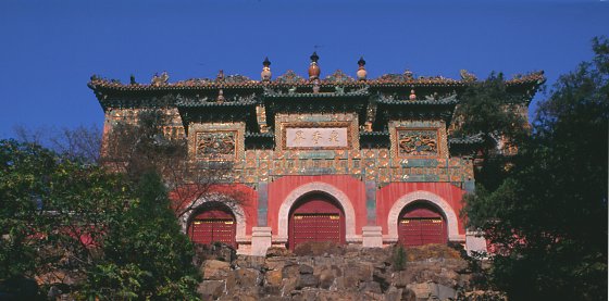 Lama temple at the summer palace