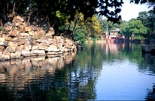 Reflection in the water