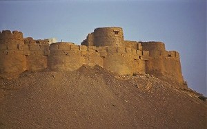 Jaisalmer by night.  Photo: L. Bobke