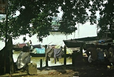 Calcutta harbour. Photo: L. Bobke.