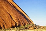 Australia I: das 'rote Herz', Ayer's rock, Alice Springs; Kaenguruhs, Sun  bird