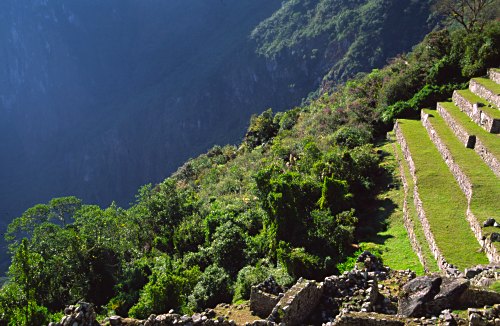HUayna Picchu seen from Machu Picchu. Photo: L. Bobke.