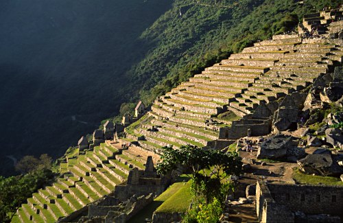 Inca terraces. photo: L. Bobke