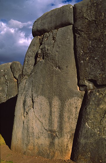 hige stone slabs form the Travel Photography Online - the walls of Saqsaywaman