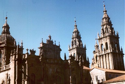 Santiago de Compostela: Kathedrale. Photo: L. Bobke