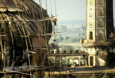 Building site in Lucknow. Photo: L. Bobke