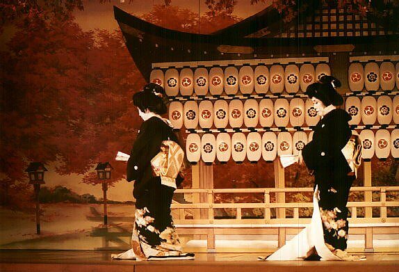 One of the Travel Photo Pictures: Theatre performance in Kyoto, Japan