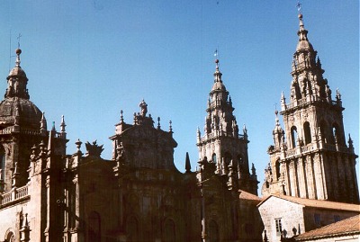 Santiago de Compostela: cathedral. Photo: L. Bobke